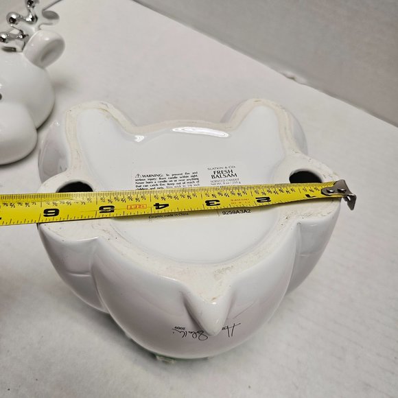 2009 Harry Slatkin Reindeer Jingles Scented Candle Signed Fresh Balsam Rare - Picture 16 of 16